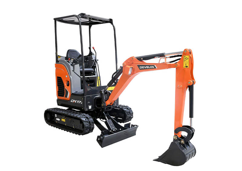 mini bager Develon DX17Z