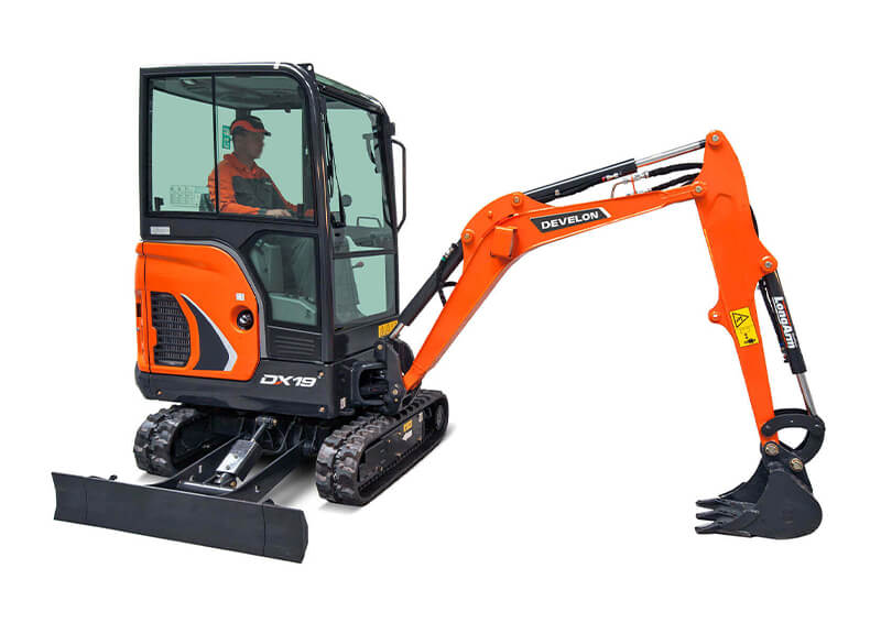 mini bager develon dx19