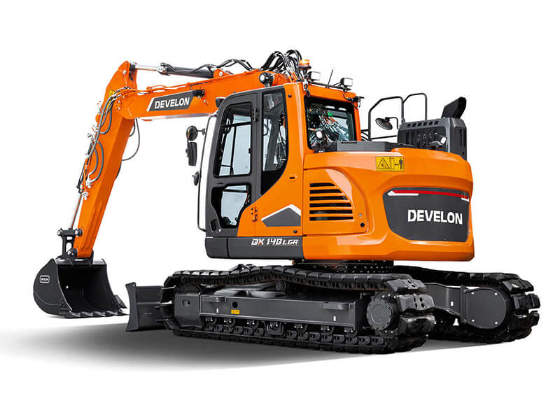 gusjenični bager Develon DX140LCR-7 model