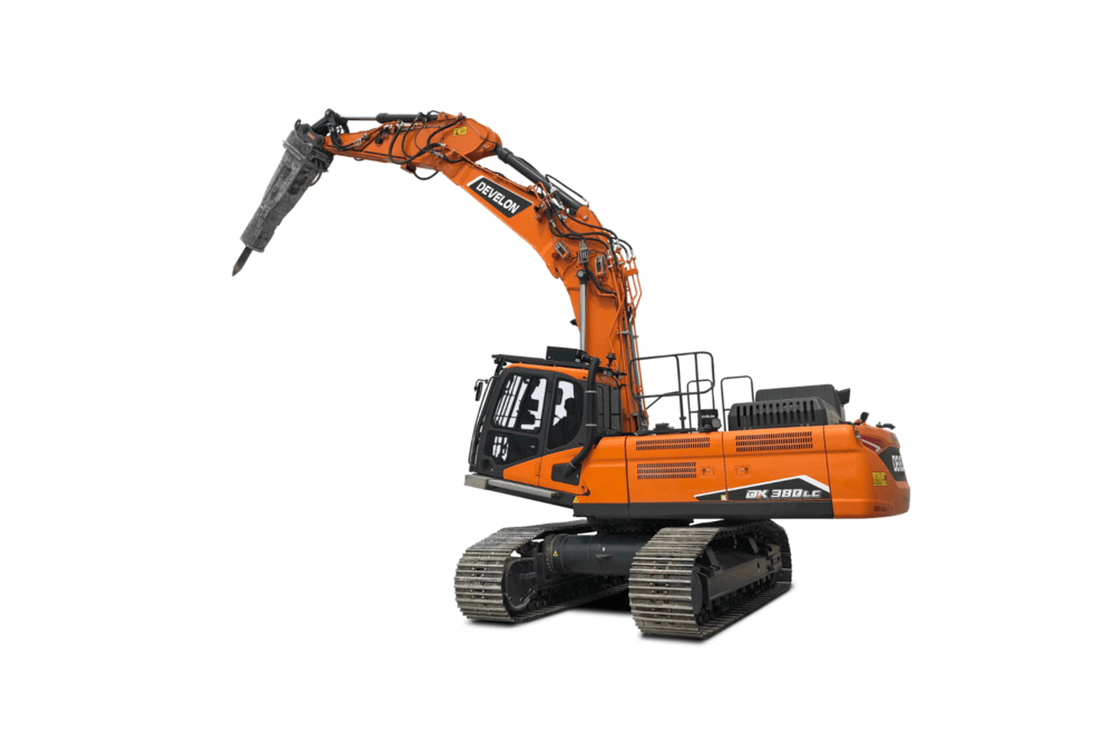 gusjenični bager Develon DX380DM